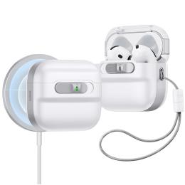 ESR AirPods 4 Skal MagSafe Pulse HaloLock Vit