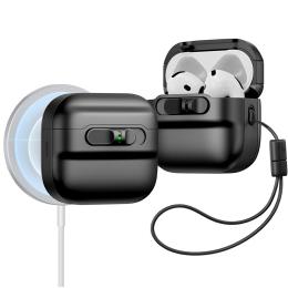 ESR AirPods 4 Skal MagSafe Pulse HaloLock Svart