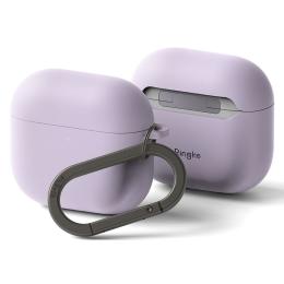 Ringke AirPods 4 Skal Silikon Ljus Lila