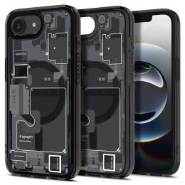 Spigen iPhone 16e Skal MagSafe Ultra Hybrid Zero One Svart