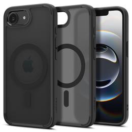 Spigen iPhone 16e Skal MagSafe Ultra Hybrid Frost Black