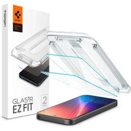 Spigen Google Pixel 9a 2-PACK Skärmskydd GLAS.tR "Ez Fit"