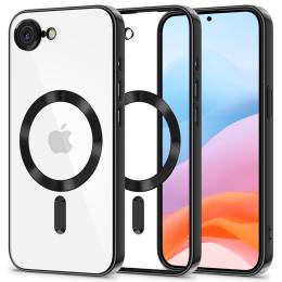 Tech-Protect iPhone 16e Skal MagSafe MagFlex Shiny Black