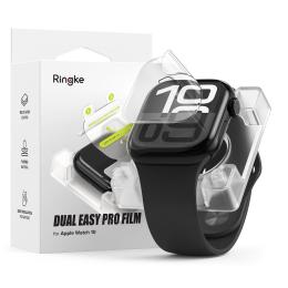 Ringke Apple Watch 10 42 mm 2-PACK Skärmskydd DualEasy