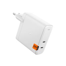 Spigen 140W 2x USB-C Väggladdare Arcstation Pro Vit