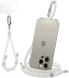 Spigen Mobilsnöre / Handledsrem Strap Set Pearl White