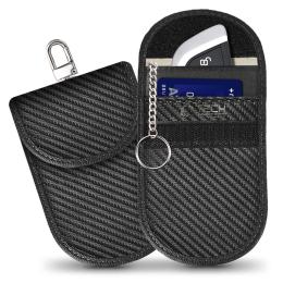 Tech-Protect RFID Signalblockerande Fodral Kolfiber Textur