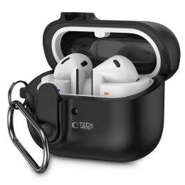 Tech-Protect Galaxy Buds 3/3 Pro Skal Slim Hook Svart