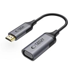 Tech-Protect HDMI - VGA 60Hz Adapter Ultraboost Svart