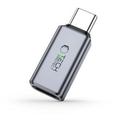 Tech-Protect USB-C - Lightning Ljudadapter Ultraboost Grå