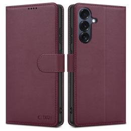 Tech-Protect Samsung Galaxy A16 Fodral Läder Mulberry