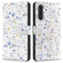 Tech-Protect Galaxy A36 5G Fodral Läder Spring Flowers