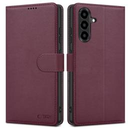 Tech-Protect Samsung Galaxy A56 5G Fodral Läder Mulberry