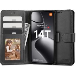 Tech-Protect Xiaomi 14T Fodral Läder Svart