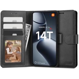Tech-Protect Xiaomi 14T Pro Fodral Läder Svart