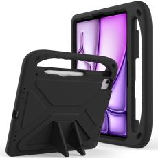 iPad Pro 13 2024/Air 13 2025/2024 Skal EVA Kickstand Svart