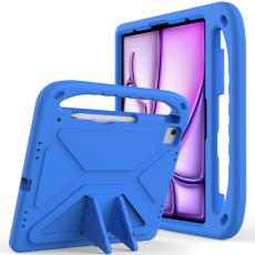iPad Pro 13 2024/Air 13 2025/2024 Skal EVA Kickstand Blå