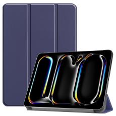 iPad Pro 11 2024 Fodral Tri-Fold Mörk Blå
