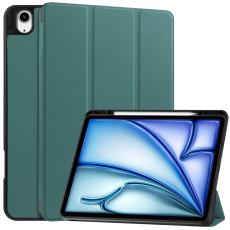 iPad Air 13 2025/2024 Fodral Tri-Fold Pennhållare Grön