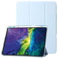 iPad Pro 11 2024 Fodral Tri-Fold Pennhållare Hybrid Blå