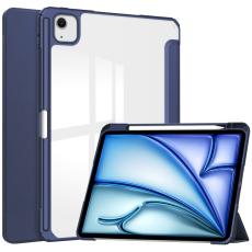iPad Air 13 2025/2024 Fodral Hybrid Med Pennhållare Mörk Blå