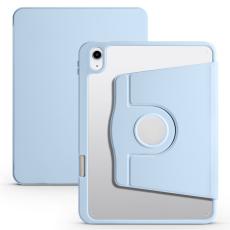iPad Air 13 2025/2024 Fodral Hybrid Rotation Pennhållare Blå