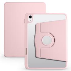 iPad Air 13 2025/2024 Fodral Hybrid Rotation Pennhållare Rosa
