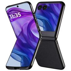 Motorola Razr 50 5G Skal Litchi Textur Svart