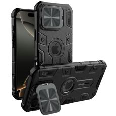 NILLKIN iPhone 16 Pro Max Skal MagSafe CamShield Armor Svart