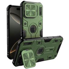 NILLKIN iPhone 16 Pro Max Skal MagSafe CamShield Armor Grön