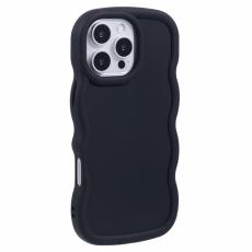iPhone 16 Pro Mobilskal Wavy Svart