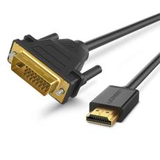 UGREEN 2m HDMI Till DVI 24+1 Kabel Svart