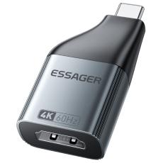 ESSAGER 4K 60Hz HDMI Hona Till USB-C Hane Adapter Grå