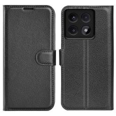 Xiaomi 14T Pro Fodral Litchi Läder Svart