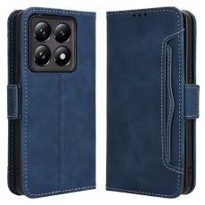 Xiaomi 14T Pro Fodral Med Avtagbart Kortfodral Blå