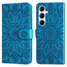 Samsung Galaxy A36 5G / A56 5G Fodral Läder Solros Blå