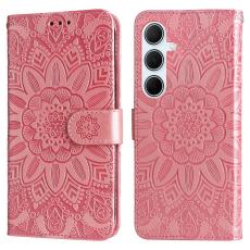 Samsung Galaxy A36 5G / A56 5G Fodral Läder Solros Rosa