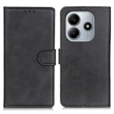 Xiaomi Redmi Note 14 4G Fodral Läder Svart