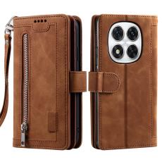 Xiaomi Redmi Note 14 Pro/Pro Plus 5G Fodral Multifunktionell Brun