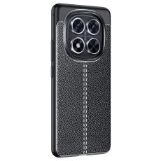 Xiaomi Redmi Note 14 Pro/Pro Plus 5G Skal Litchi Textur Svart