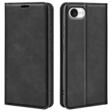 iPhone 16e Fodral Flip Skin Touch Svart