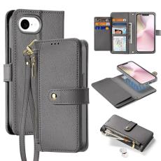 DUX DUCIS iPhone 16e 2in1 Magnet Fodral Lawa Series Grå