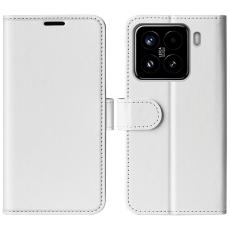 Xiaomi 15 Fodral Crazy Horse Läder Vit