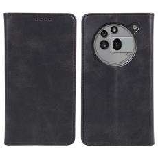 Nothing Phone 3a Pro Fodral Flip Läder Svart