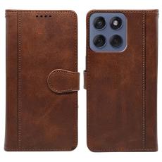 Motorola Edge 60 / 60 Fusion Fodral Läder Brun
