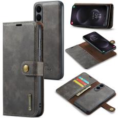 DG.MING Galaxy S25 Edge 2in1 Magnet Fodral / Skal Grå