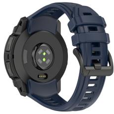 Garmin Instinct 3 45 mm Klockarmband Silikon Mörk Blå