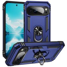 Google Pixel 10 / 10 Pro Skal Armor Ring Hybrid Blå