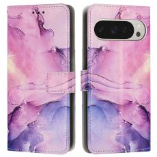 Google Pixel 10 Pro XL / 9 Pro XL Fodral Marmor Lila