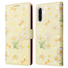Samsung Galaxy A17 Fodral RFID Läder Yellow Daisy